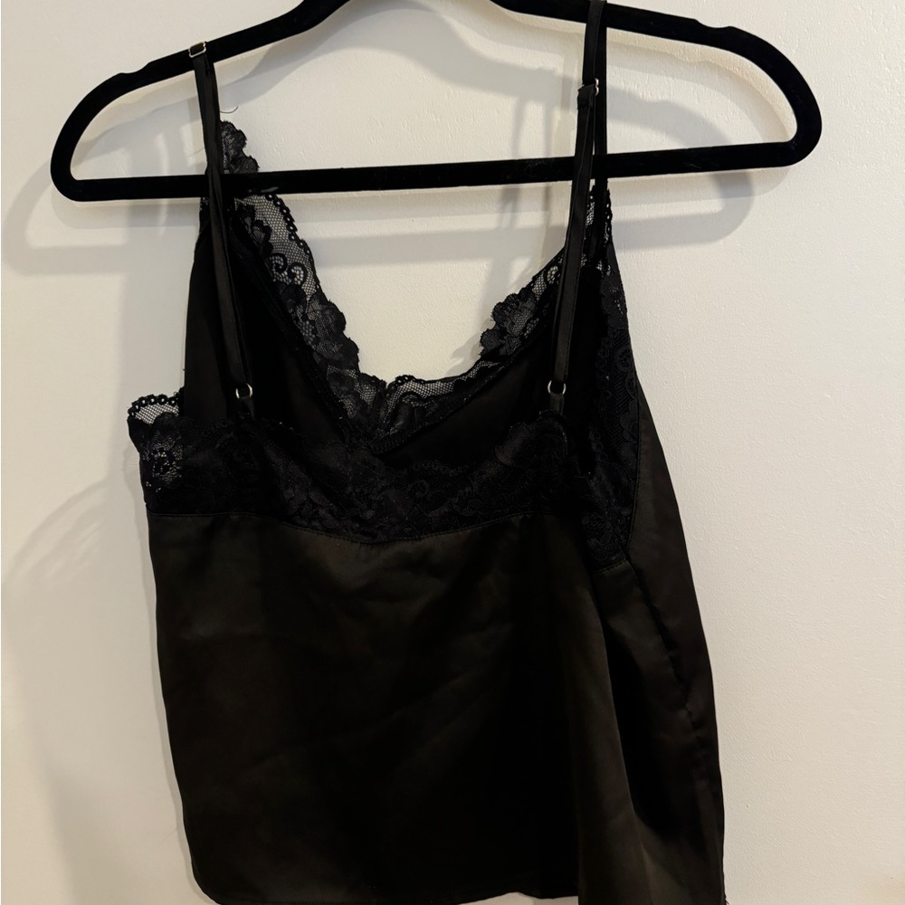 Forever 21 Satin Lounge Cami & Shorts Set Size L - Picture 9 of 13